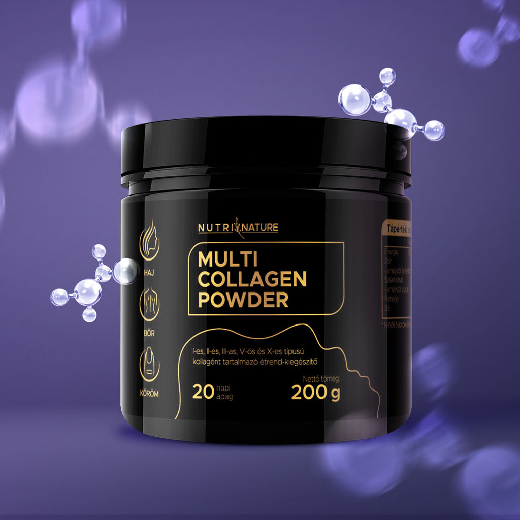 Multi kollagén por (natúr) | 200g