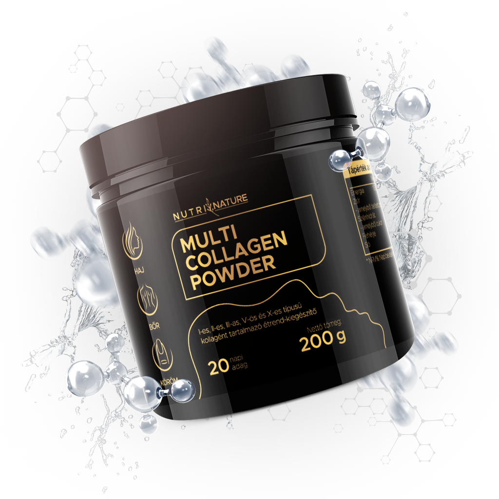 Multi kollagén por (natúr) | 200g