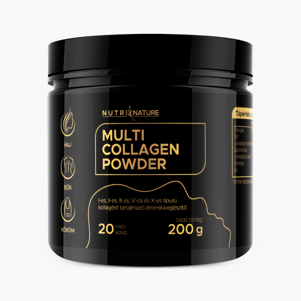 Multi kollagén por (natúr) | 200g